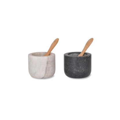 Marble Salt & Pepper Bowls