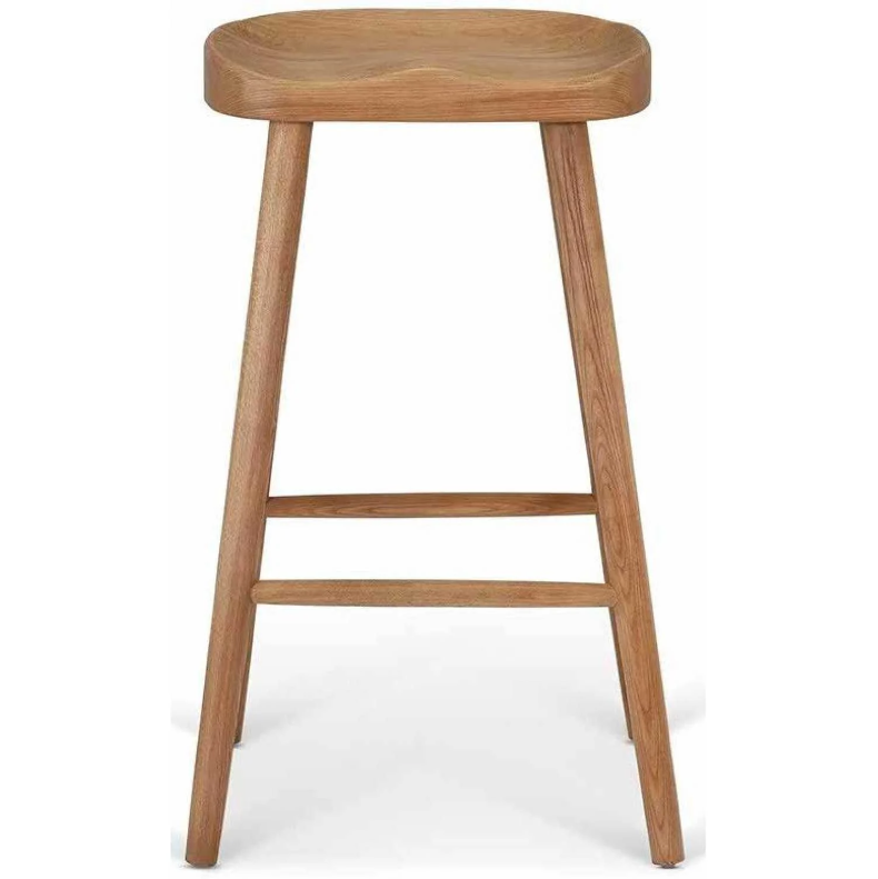 Solid Ash Bar Stool