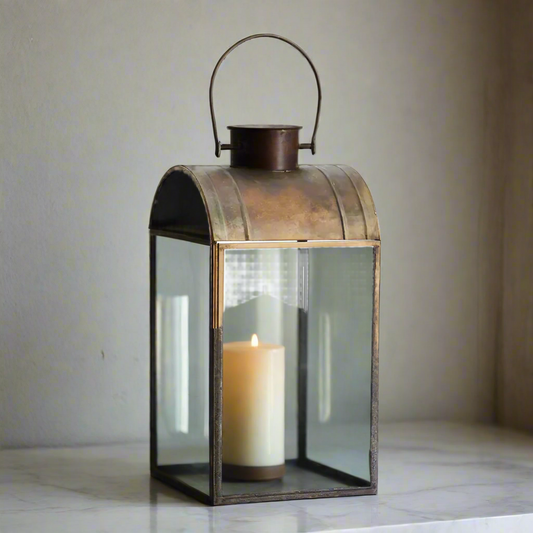 Dome Brass Lantern