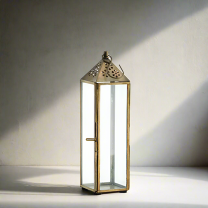 Slim Brass Lantern