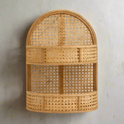 Rattan Webbing Shelf