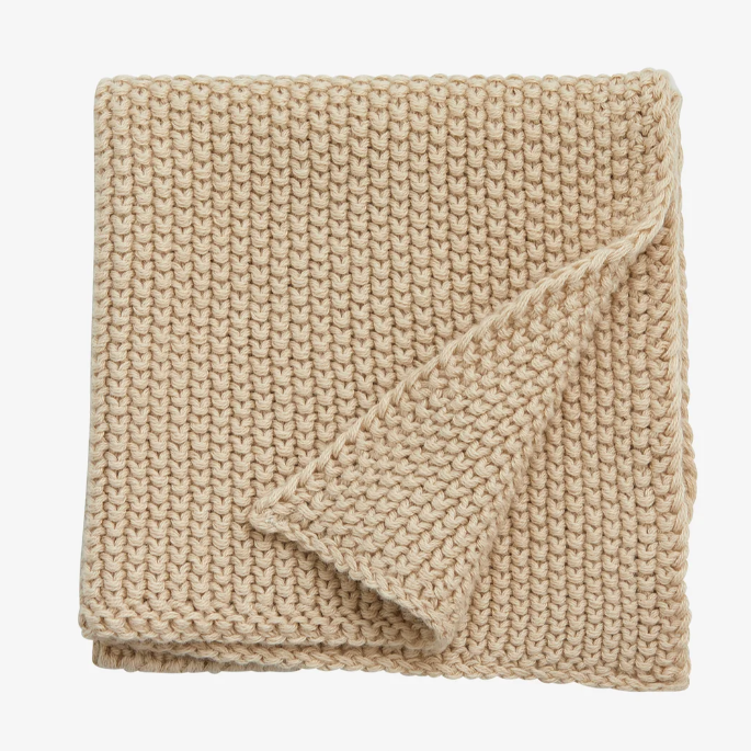 Sand Knitted Dish Cloth