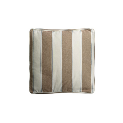 Caramel Stripe Box Cushion