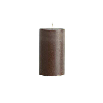 Mocha Pillar Candle