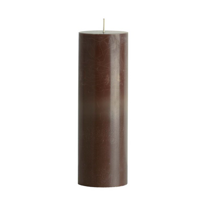 Mocha Pillar Candle