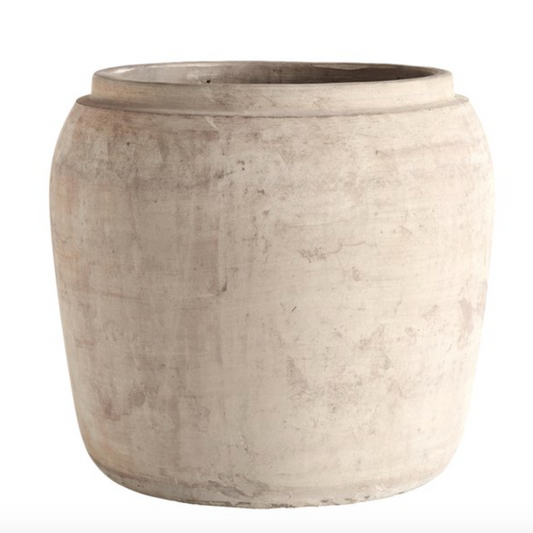 XL Sand Clay Jar - Design Vintage