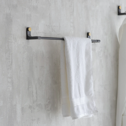 Matt Black Towel Rails - Design Vintage