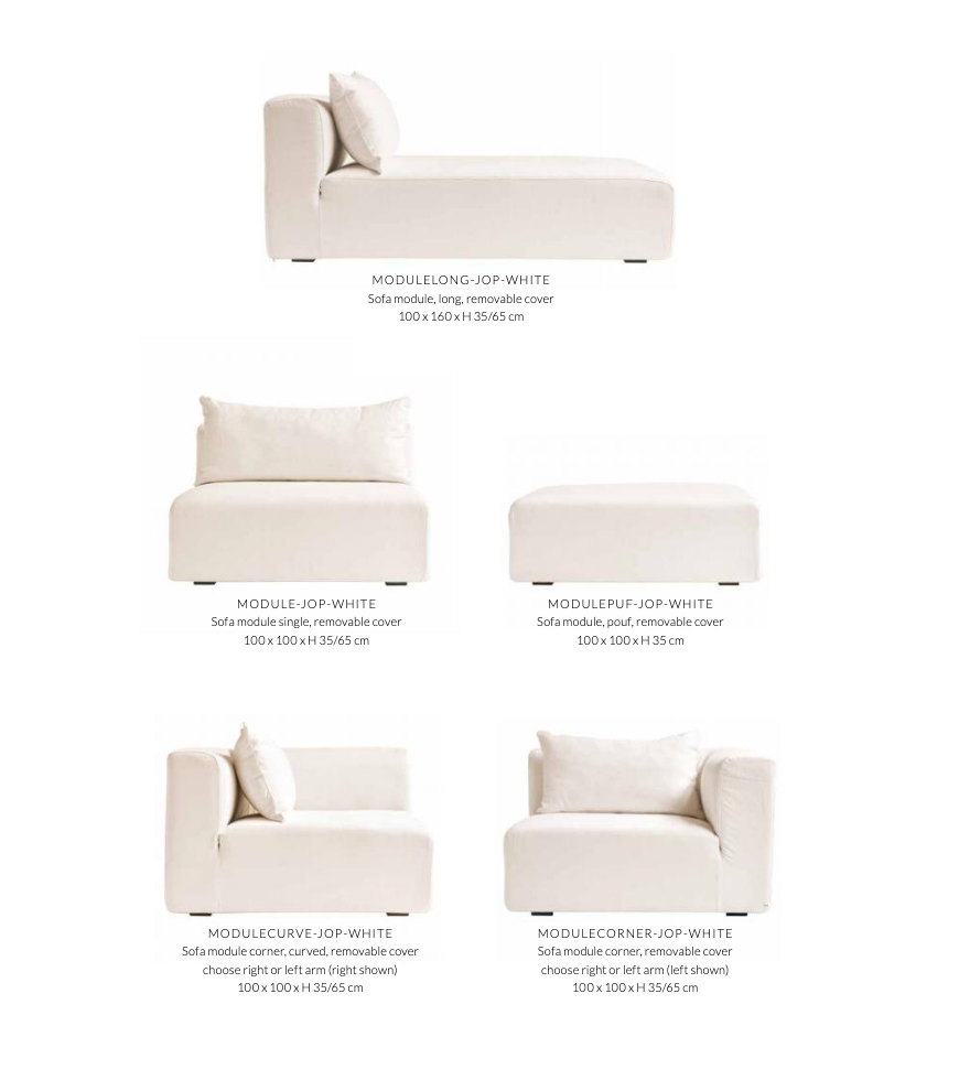 Modular Sofa Collection - Design Vintage