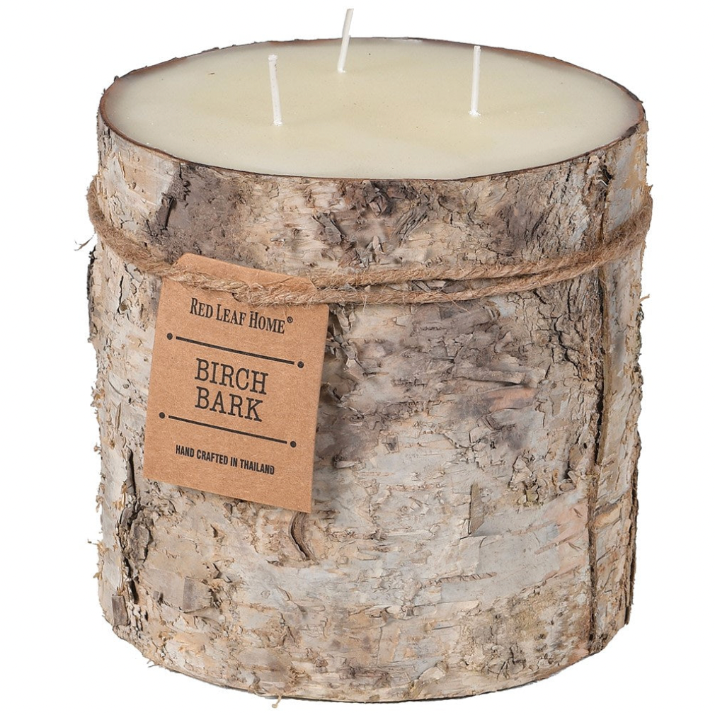 Handmade Birch Bark Candles - Design Vintage