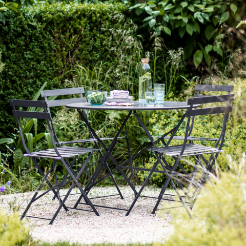 Carbon Bistro Dining Set