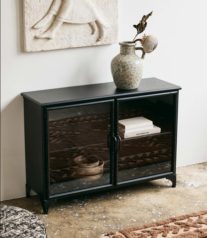 Daisy Black Iron Sideboard - Design Vintage