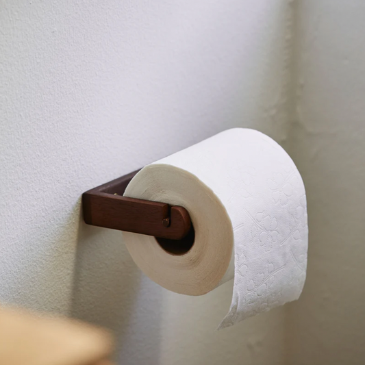 Acacia Toilet Roll Holder