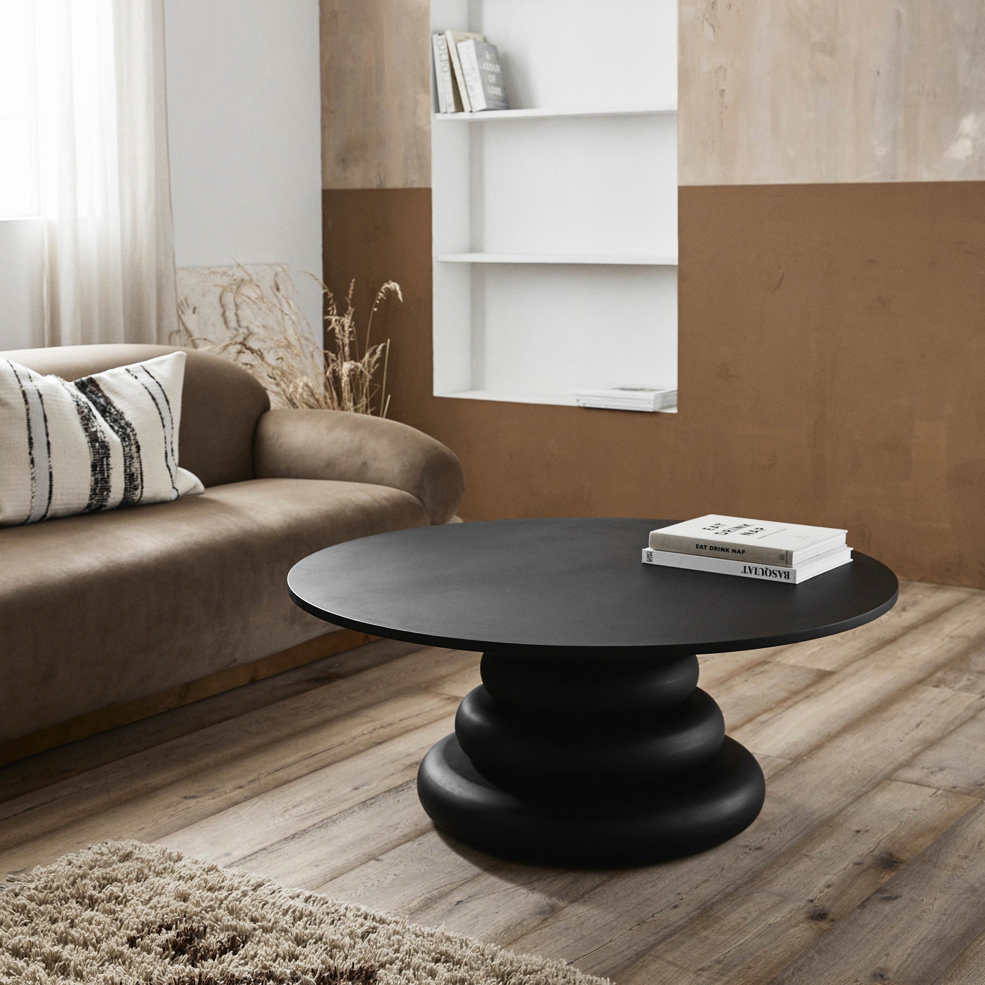 Soro Black Coffee Table - Design Vintage