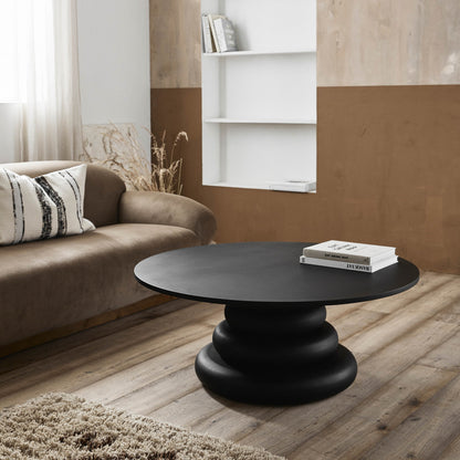 Soro Black Coffee Table - Design Vintage