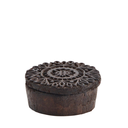 Vintage Carved Box - Design Vintage