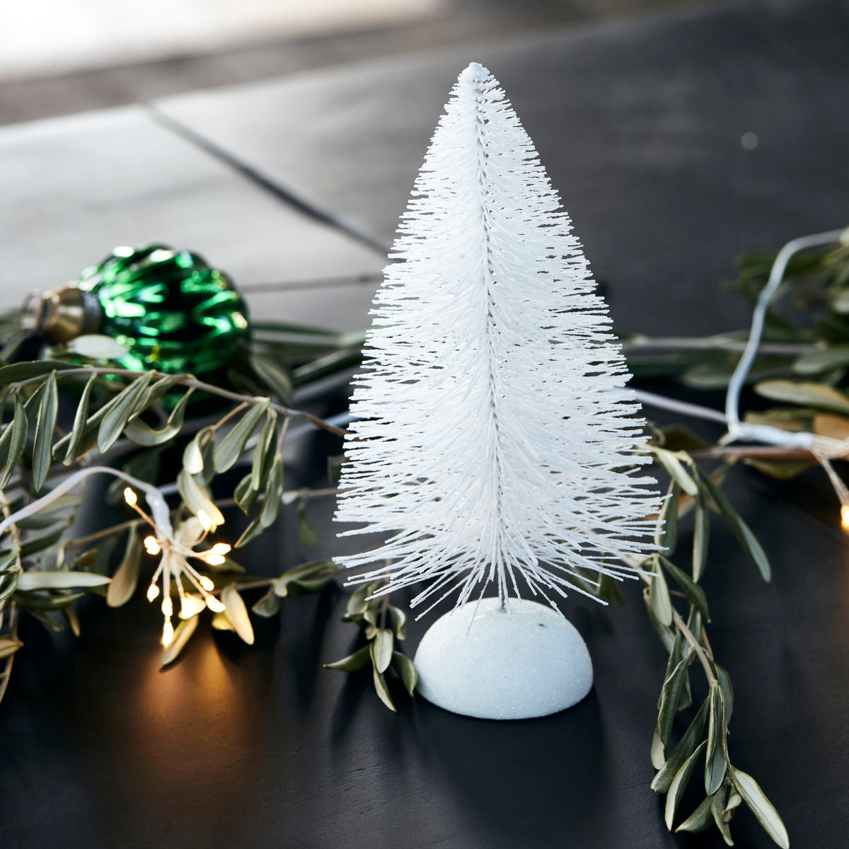 White Frost Tree Decoration - Design Vintage