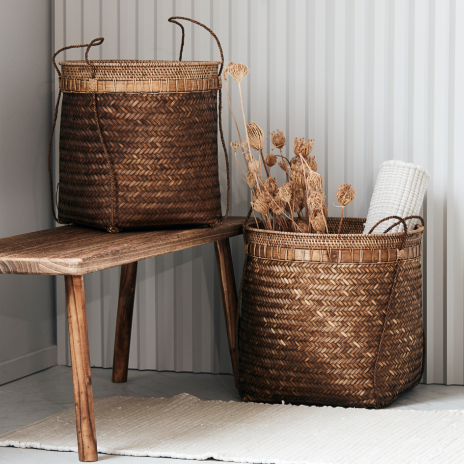 Woven Bala Baskets - Design Vintage