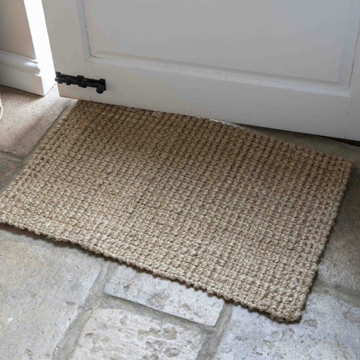 Woven Jute Doormat - Design Vintage