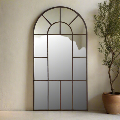 Extra Large Windowpane Mirror