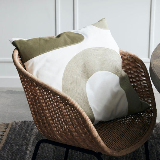 Applique Cotton Cushion - Design Vintage