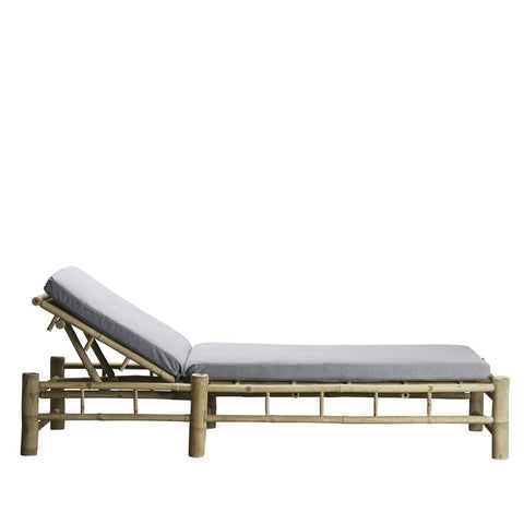 Bamboo Sunbed With Cushion