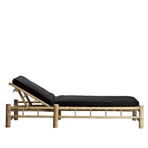 Bamboo Sunbed With Cushion