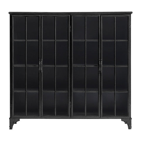 Black Iron Low Cabinet