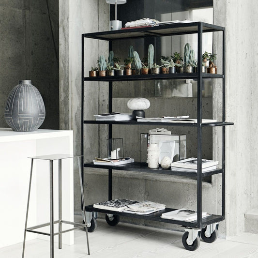 Black Mango + Iron Trolley - Design Vintage