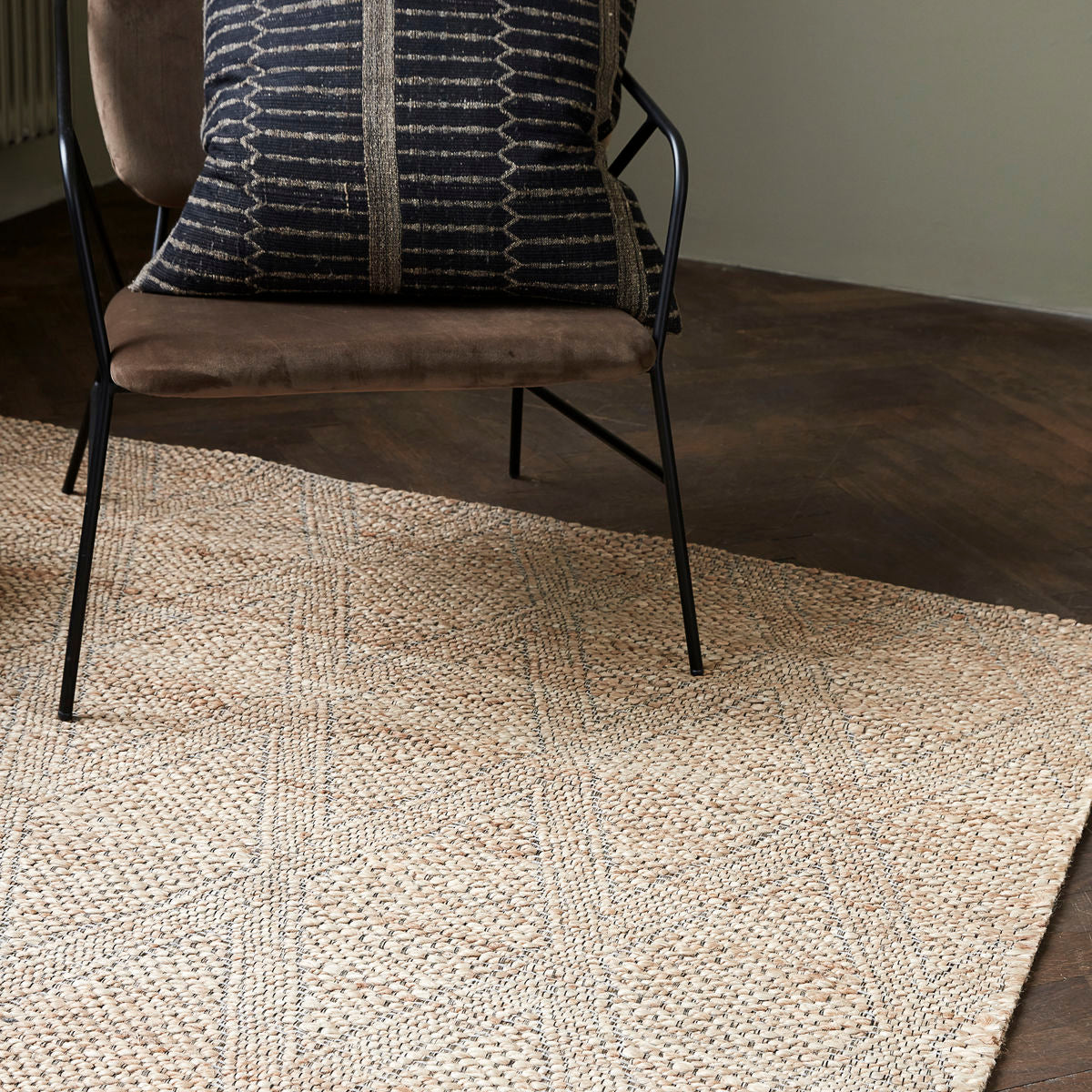 Diamond Jute Rug - Design Vintage