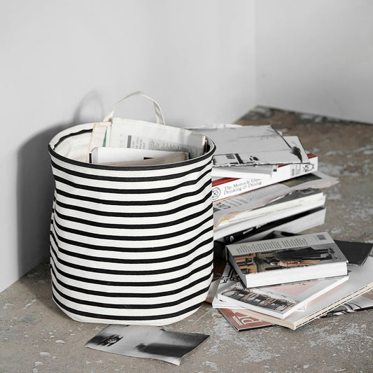 Striped Storage Bag - Design Vintage